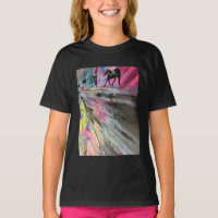Tema del caballo en colores vivos