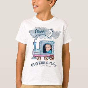 Camiseta Tema del cumpleaños del tren ferroviario Lover