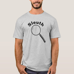 Camiseta Tema del detective misterioso