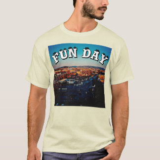 Camiseta Tema del Día de la Diversión