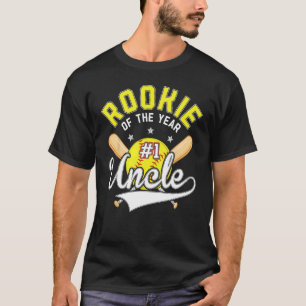 Camiseta Tema del Día del Primer Día del Tío Rookie Del Año