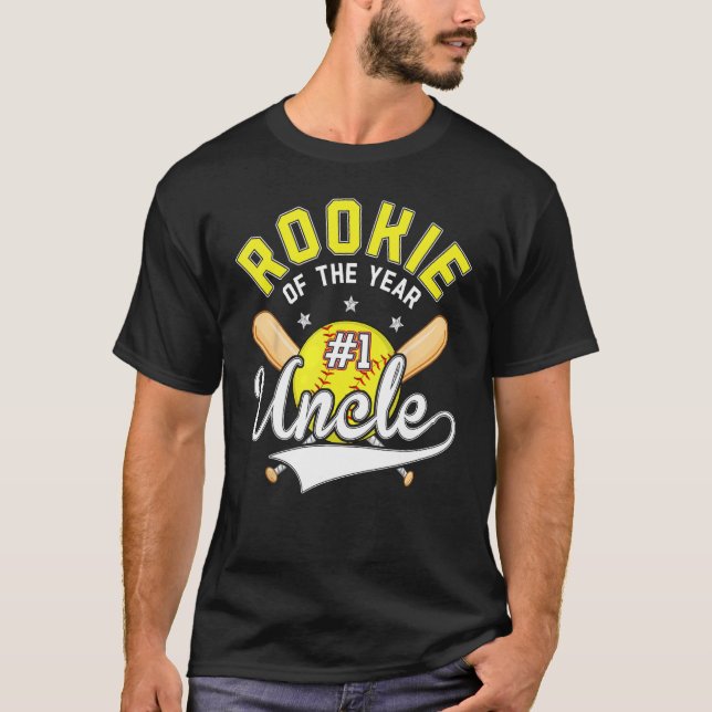 Camiseta Tema del Día del Primer Día del Tío Rookie Del Año (Anverso)