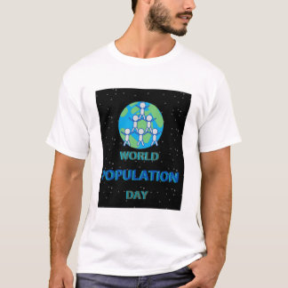Camiseta Tema del Día Mundial de la Población