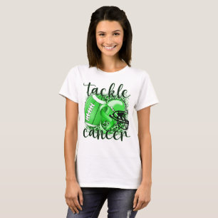Camiseta Tema del fútbol del linfoma tocado