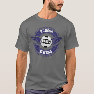 Camiseta Tema del fútbol del nuevo papá orgulloso y persona