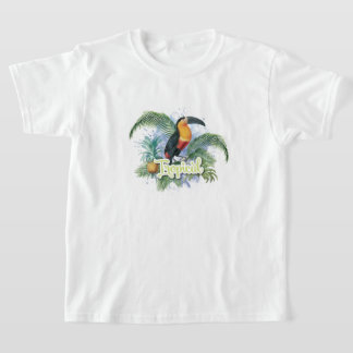 Camiseta Tema del loro tropical