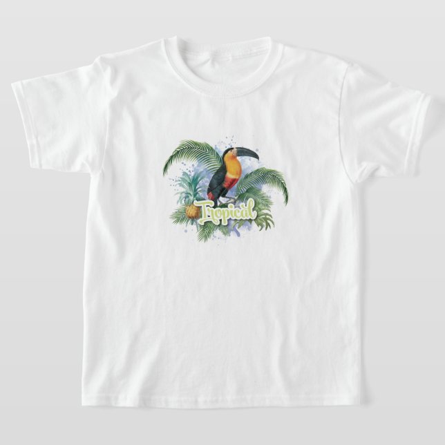 Camiseta Tema del loro tropical (Distribución)