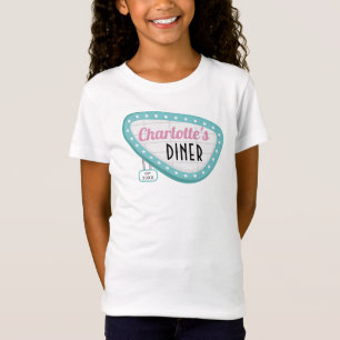 Camiseta Tema del natalicio de los diners retro de los años