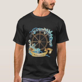 Camiseta Tema del viaje náutico por el espíritu oceánico