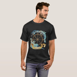 Camiseta Tema del viaje náutico por el espíritu oceánico