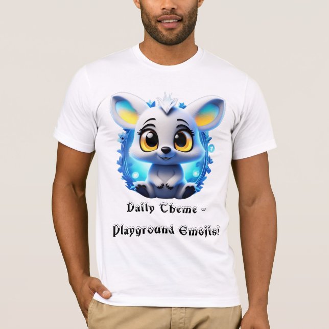 Camiseta Tema diario - Emojis de recreo! (Anverso)