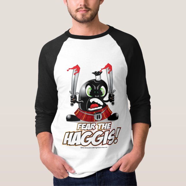 Camiseta Tema el Haggis (Anverso)