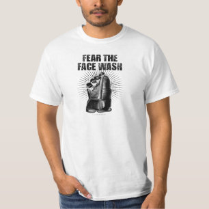 Camiseta Tema el lavado de la cara (el hockey)