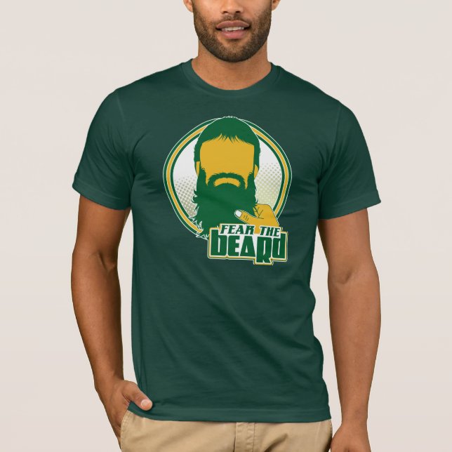 Camiseta Tema el verde y el oro de la barba (Anverso)