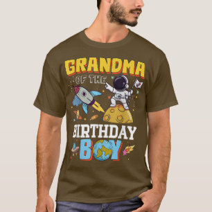 Camiseta Tema Espacial De La Abuela Del Astronauta De Cumpl