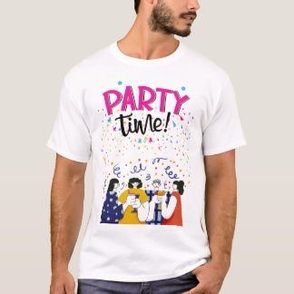Camiseta Tema fiesta
