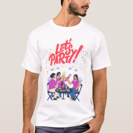 Camiseta Tema fiesta