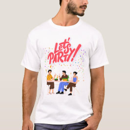 Camiseta Tema fiesta