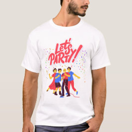Camiseta Tema fiesta