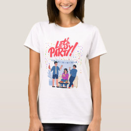 Camiseta Tema fiesta