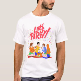 Camiseta Tema fiesta