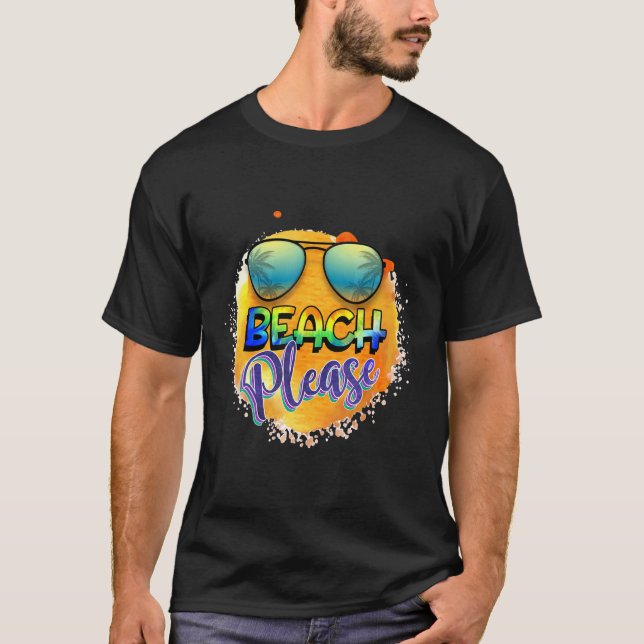 Camiseta Tema gráfico de Beach Please (Anverso)