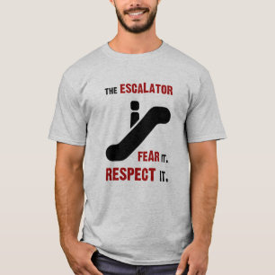 Camiseta Tema la escalera móvil