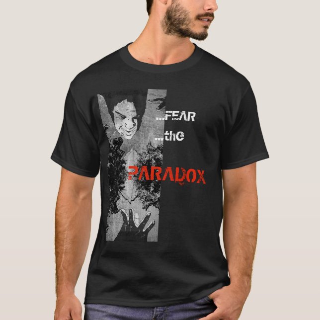 Camiseta Tema la paradoja. Ambición (Anverso)