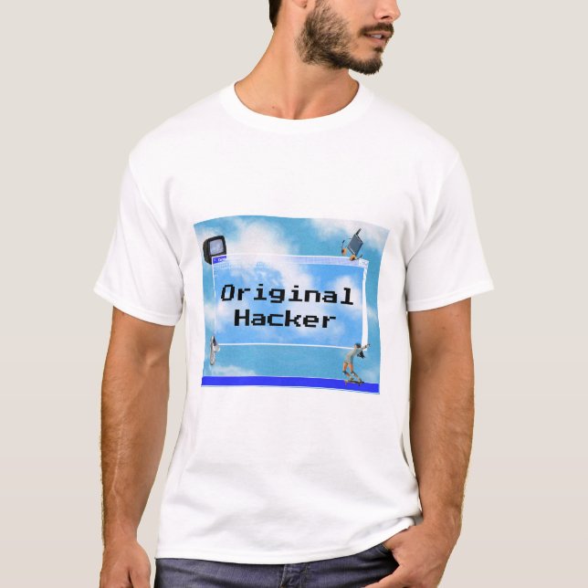 Camiseta Tema original de Hacker Windows 95 (Anverso)