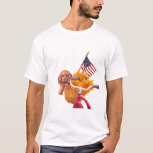 Tema patriótico con pipa, bandera y girasol