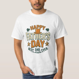 Camiseta Tema Retro Irlandés de San Patricio Feliz Día del 