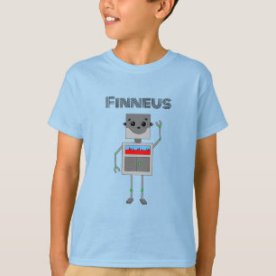 Camiseta Tema Robot personalizado