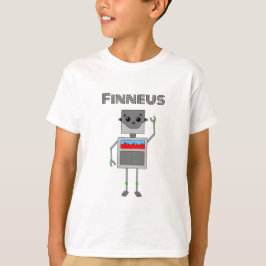 Camiseta Tema Robot personalizado