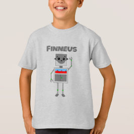 Camiseta Tema Robot personalizado