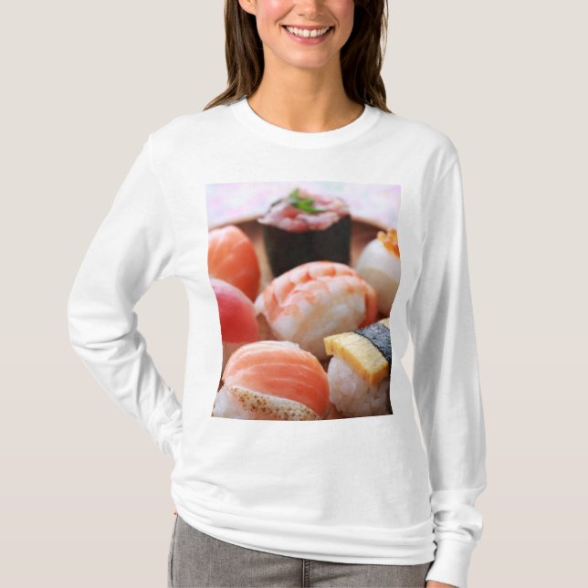 Camiseta Temari Sushi Style – Round and cute (Anverso)
