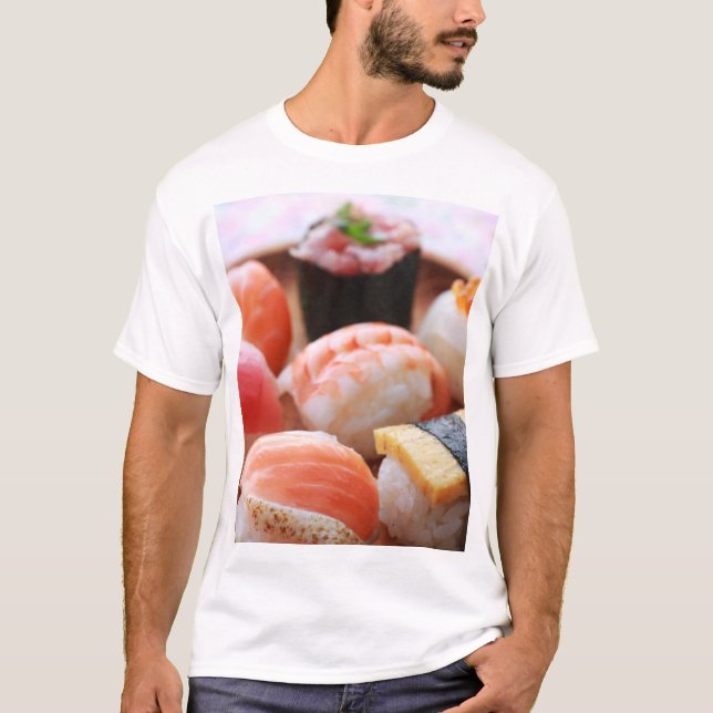 Camiseta Temari Sushi Style – Round and cute (Anverso)