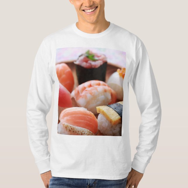 Camiseta Temari Sushi Style – Round and cute (Anverso)