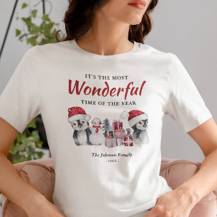 Camiseta Temas de Navidades de invierno
