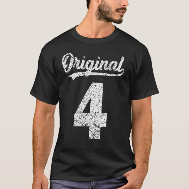 Camiseta Temas del año Viñeta original de su cuarto nacimie (Anverso)