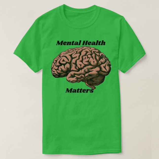 Camiseta Temas sanos mentales (Diseño del anverso)