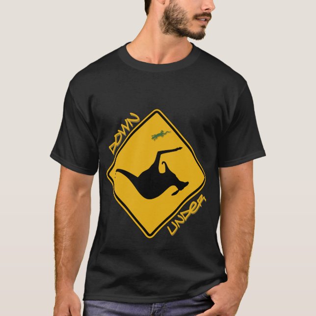 Camiseta temática australiana divertida (Anverso)