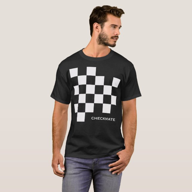 Camiseta temática de ajedrez (Anverso completo)
