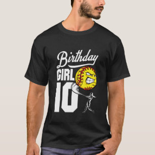Camiseta Temática de fiesta de cumpleaños 10T para niños de