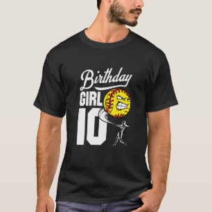 Camiseta Temática de fiesta de cumpleaños 10T para niños de