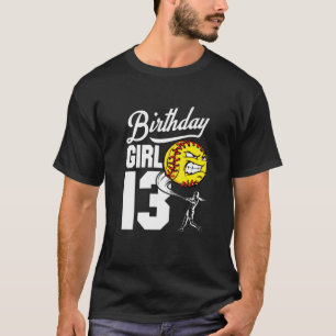 Camiseta Temática de fiesta de cumpleaños 13T para niños de