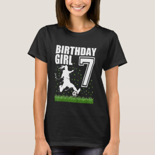 Camiseta Temática de la fiesta de cumpleaños del fútbol inf