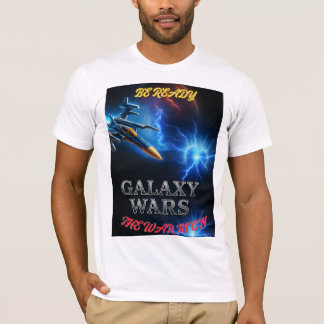 Camiseta temática de la guerra de galaxia
