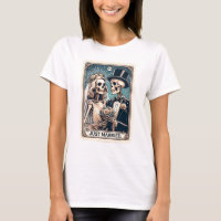 Camiseta temática de la tarjeta Tarot casada