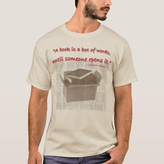 camiseta temática de libro y lectura (Anverso)