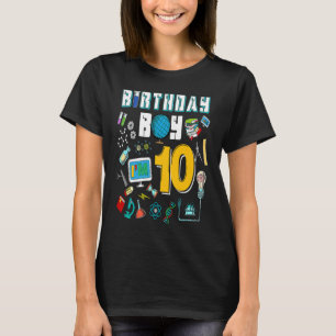Camiseta Temática de Química de 10 años Niños Cumpleaños Te